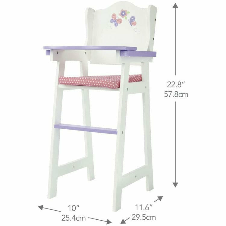 Teamson Kids Dolls Little Princess Baby Doll High Chair