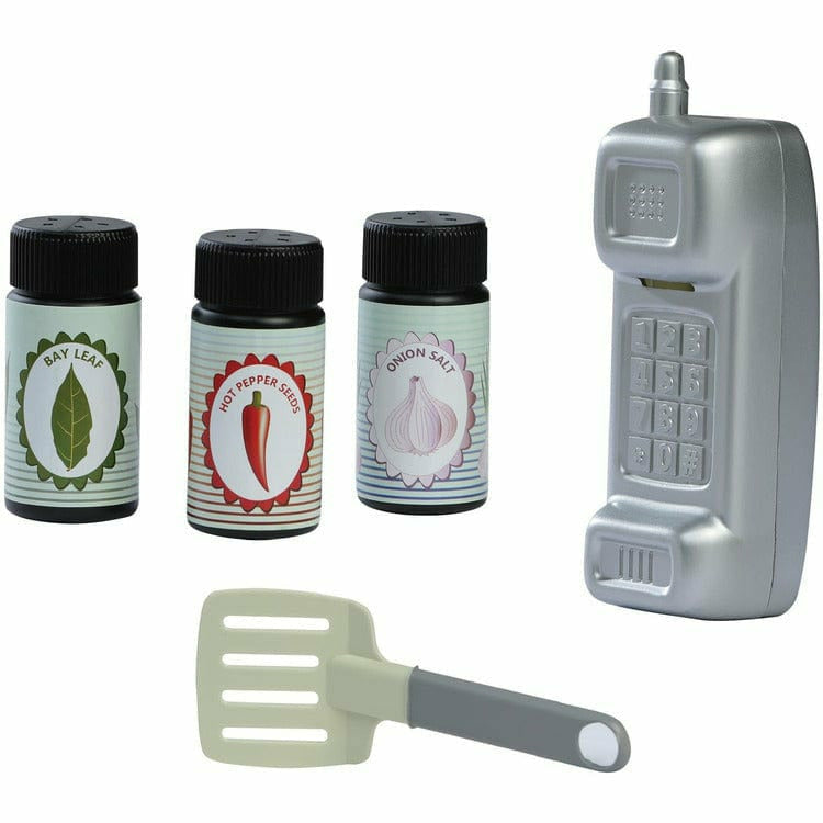 Teamson Kids Preschool Little Chef Florence Classic Play Kitchen - White/Green & Yellow