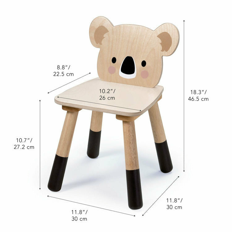 Tender Leaf Toys Room Decor Forest Koala Chair