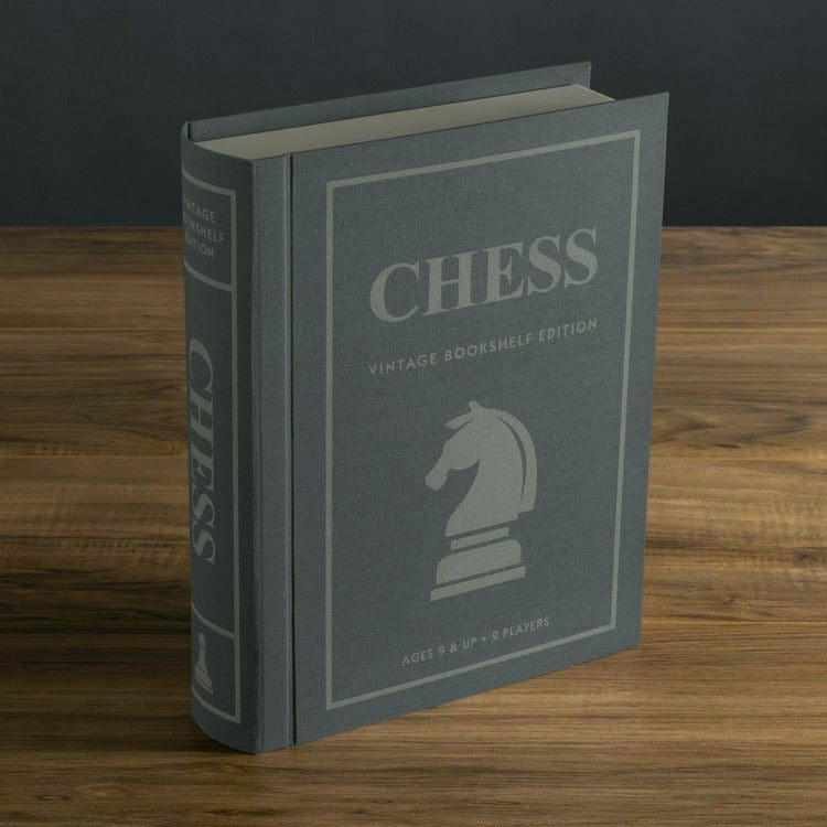 WS Game Company Games Chess Vintage Bookshelf Edition