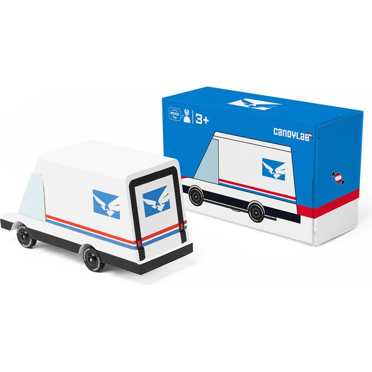 Futuristic Mail Van Toy Car