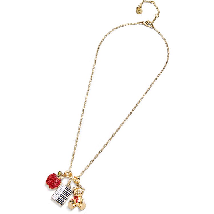 FAO Schwarz Red Pouch with Jewelry Set