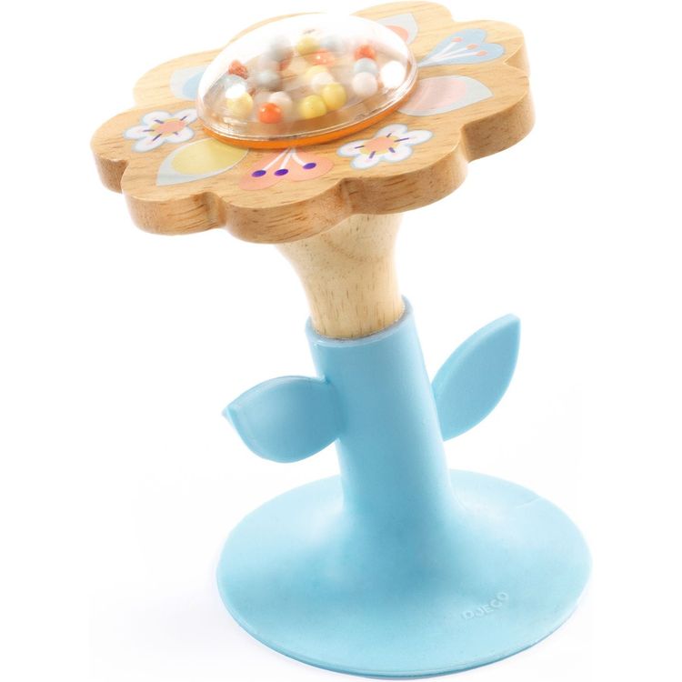 Baby White BabySwipi Rattle