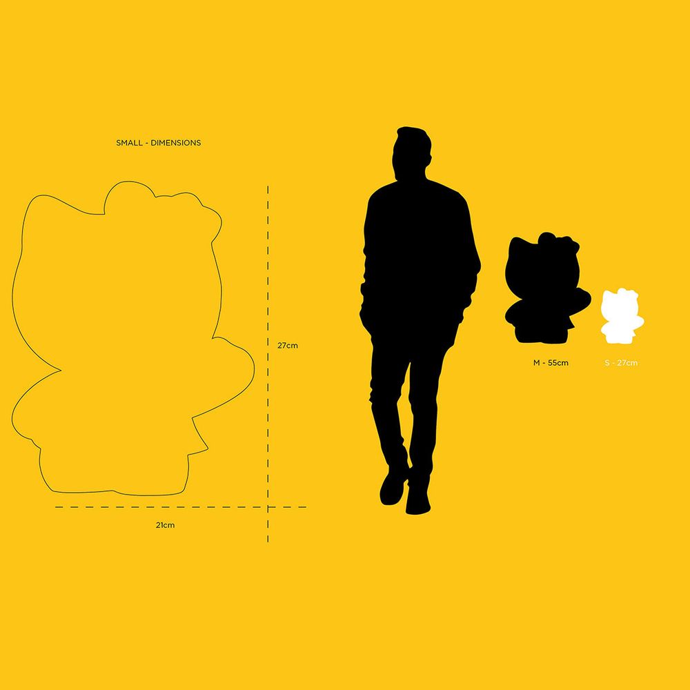 Hello Kitty Dress Figurine - White & Red