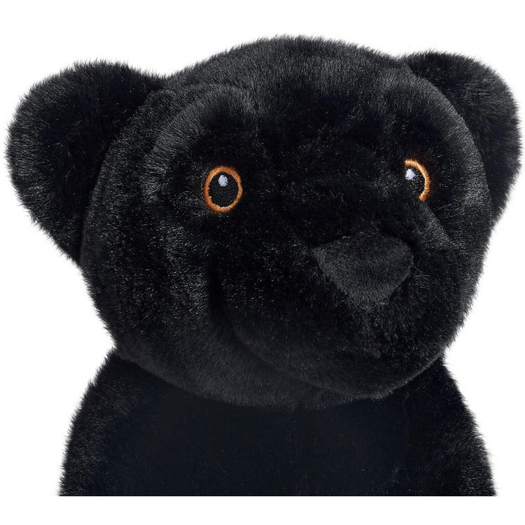  FAO Schwarz -  10" Planet Love Recycled Bottle Toy Plush Black Panther -  Plush