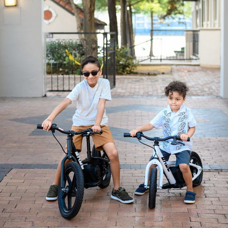  Best Ride on Cars -  12" Electric Bike - White -  Outdoor