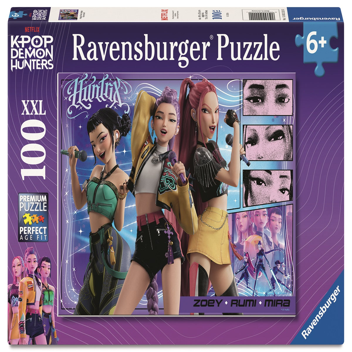 Happy Fans, Happy Honmoon! K-Pop Demon Hunters 100 Piece Jigsaw Puzzle
