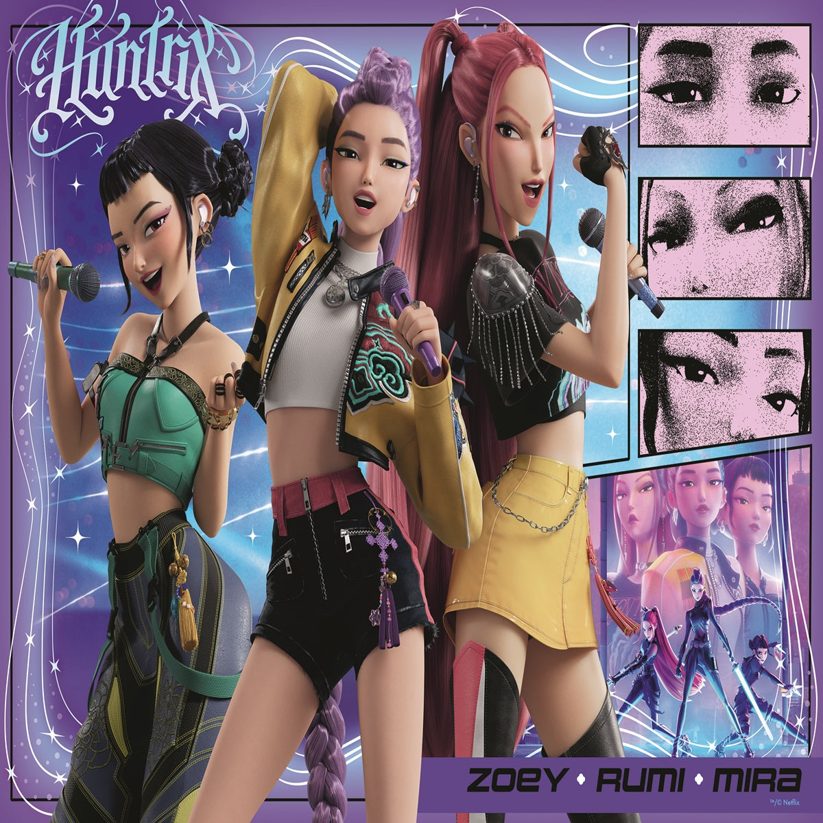 Happy Fans, Happy Honmoon! K-Pop Demon Hunters 100 Piece Jigsaw Puzzle