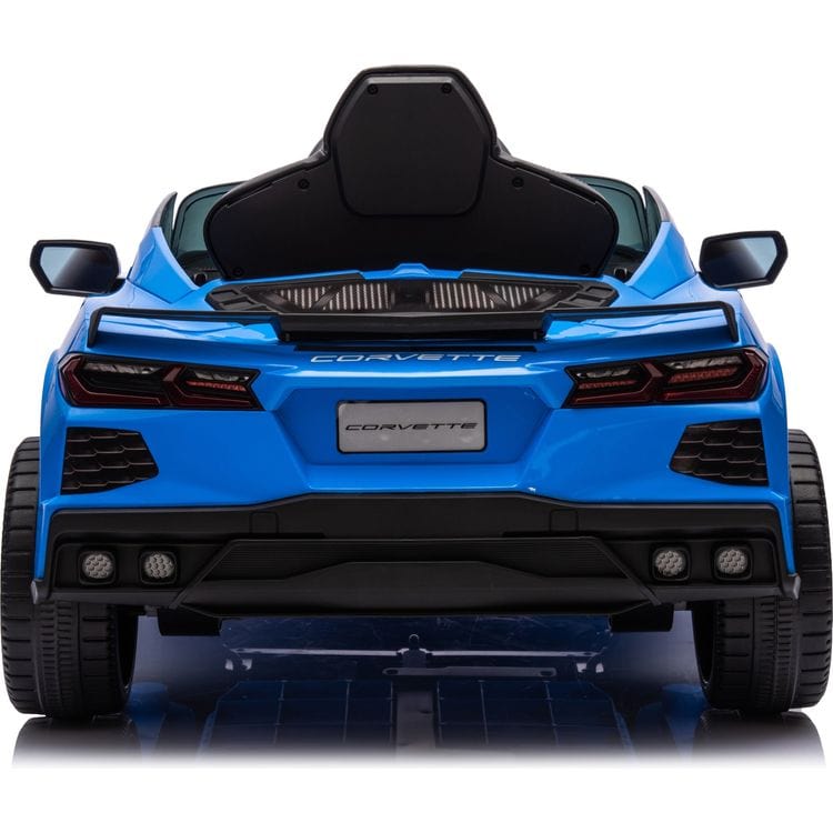  Freddo -  12V Corvette C8 1-Seater Ride On Car - Blue -  Outdoor