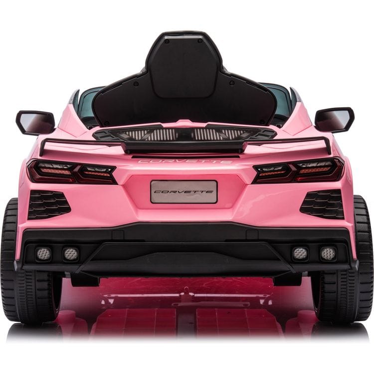  Freddo -  12V Corvette C8 1-Seater Ride On Car - Pink -  Outdoor
