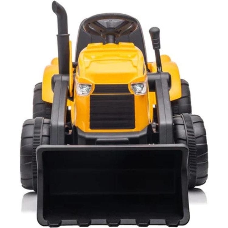  Freddo -  12V Freddo Excavator 1 Seater Ride on for Kids - Yellow -  Outdoor