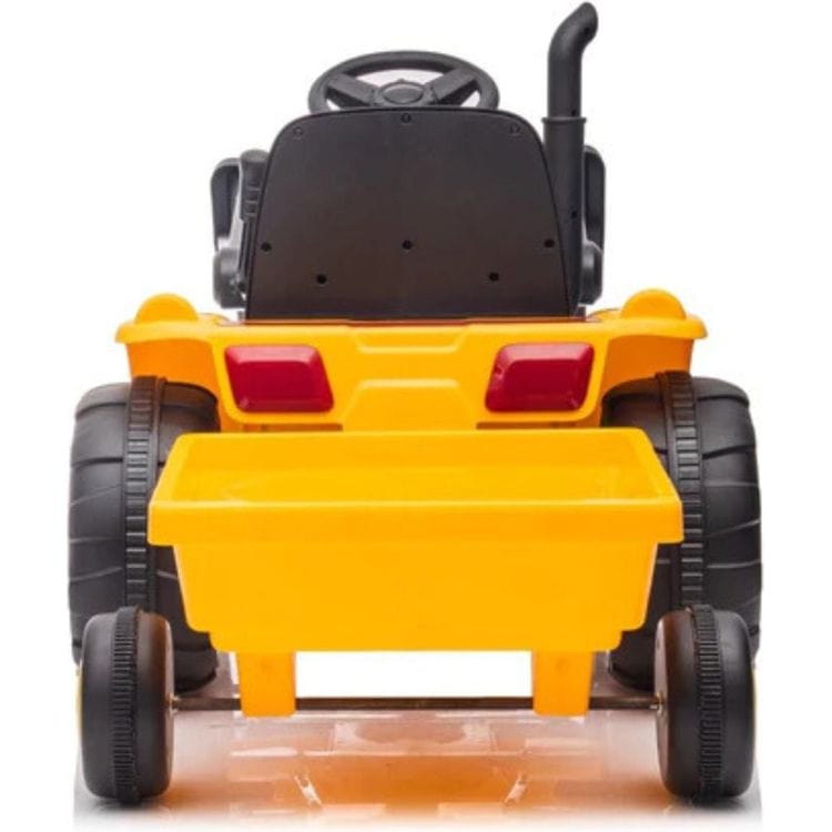  Freddo -  12V Freddo Excavator 1 Seater Ride on for Kids - Yellow -  Outdoor