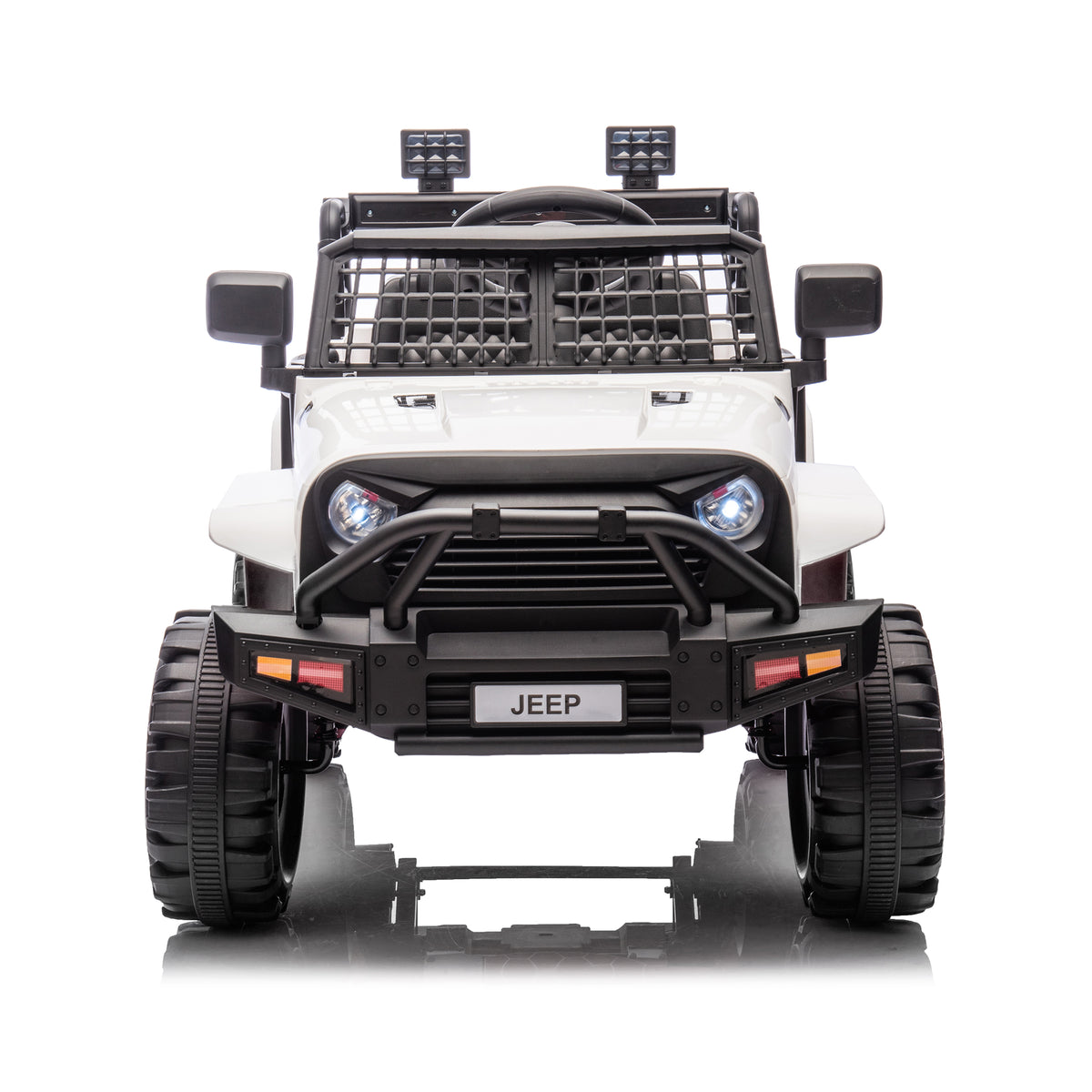 Freddo -  12V Freddo Ranger 4x4 Ride On - White -  Outdoor