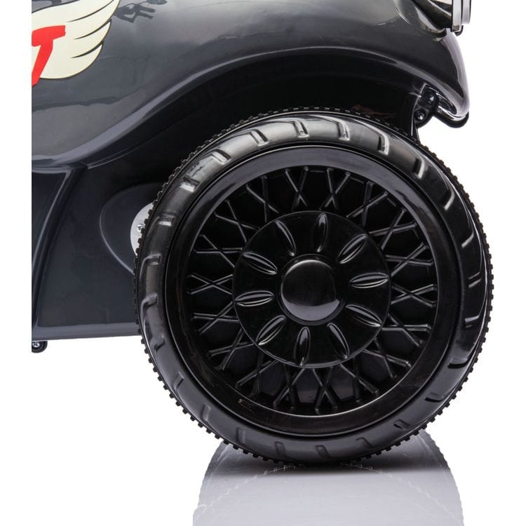  Freddo -  12V Kids Cruiser 1-Seater Motorcycle - Black -  Outdoor