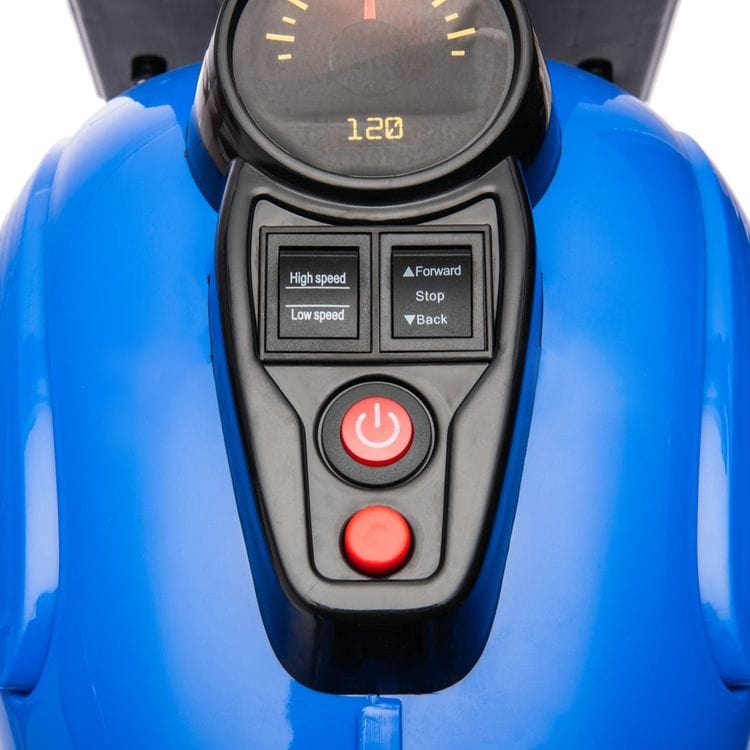  Freddo -  12V Kids Cruiser 1-Seater Motorcycle - Blue -  Outdoor
