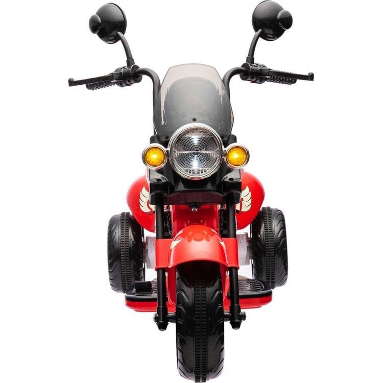 12V Kids Cruiser 1-Seater Motorcycle - Red | Freddo