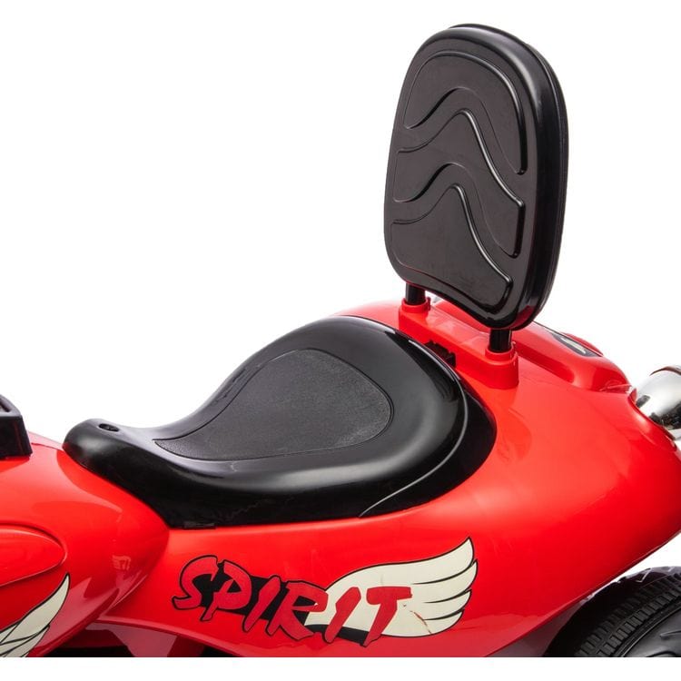 12V Kids Cruiser 1-Seater Motorcycle - Red | Freddo