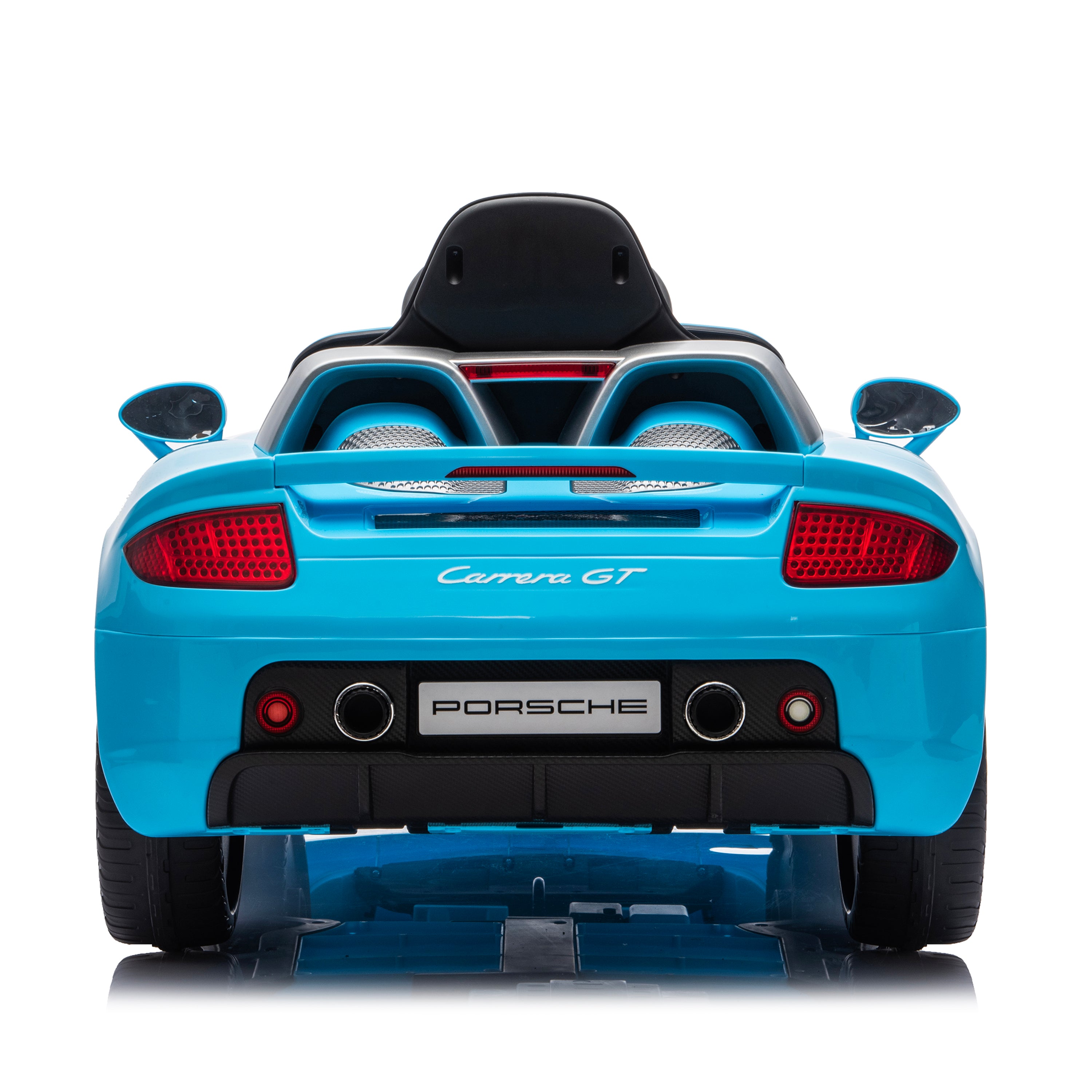  Freddo -  12V Porsche Carrera GT 1 Seater Ride On Car - Blue -  Outdoor