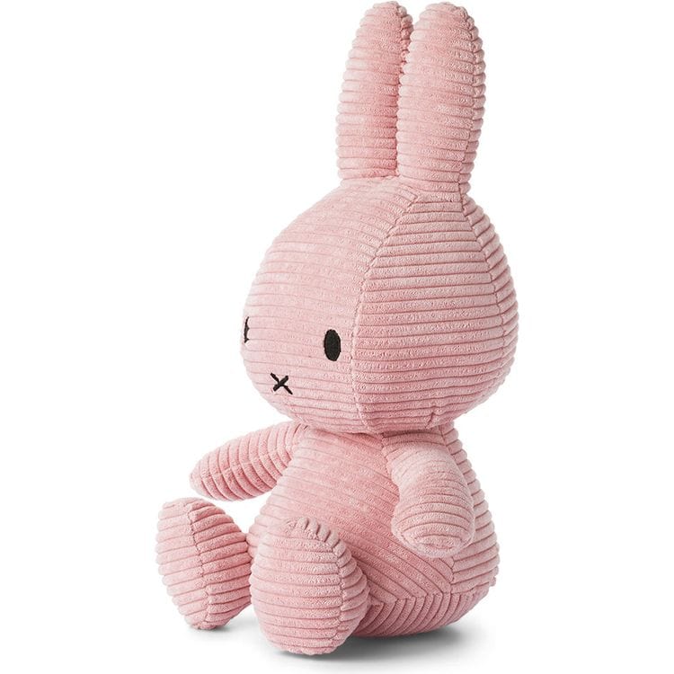  Bon Ton Toys -  13" Miffy ECO Corduroy Plush - Pink -  Plush