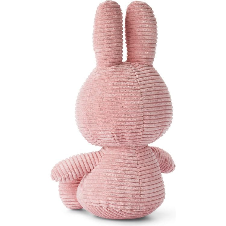  Bon Ton Toys -  13" Miffy ECO Corduroy Plush - Pink -  Plush