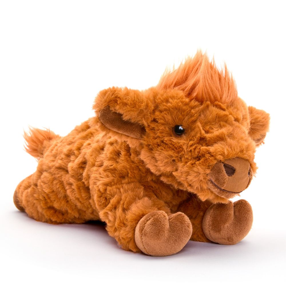  FAO Schwarz -  15” Adopt-A-Pets Highland Cow Plush -  Plush