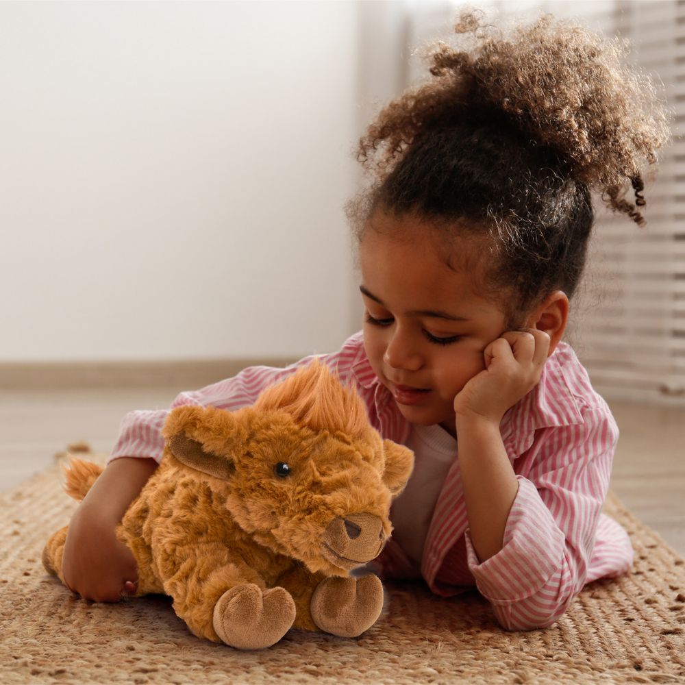  FAO Schwarz -  15” Adopt-A-Pets Highland Cow Plush -  Plush