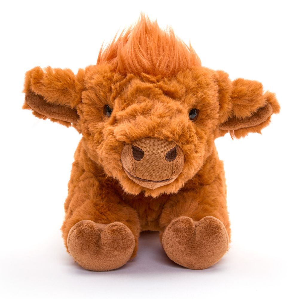  FAO Schwarz -  15” Adopt-A-Pets Highland Cow Plush -  Plush