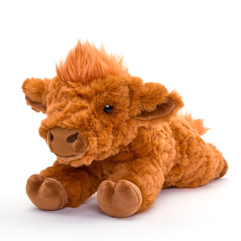  FAO Schwarz -  15” Adopt-A-Pets Highland Cow Plush -  Plush