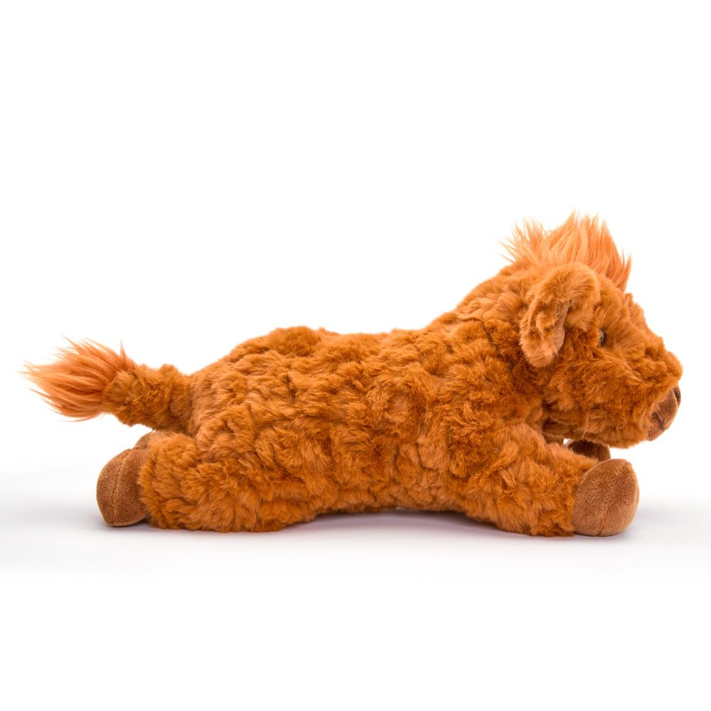  FAO Schwarz -  15” Adopt-A-Pets Highland Cow Plush -  Plush