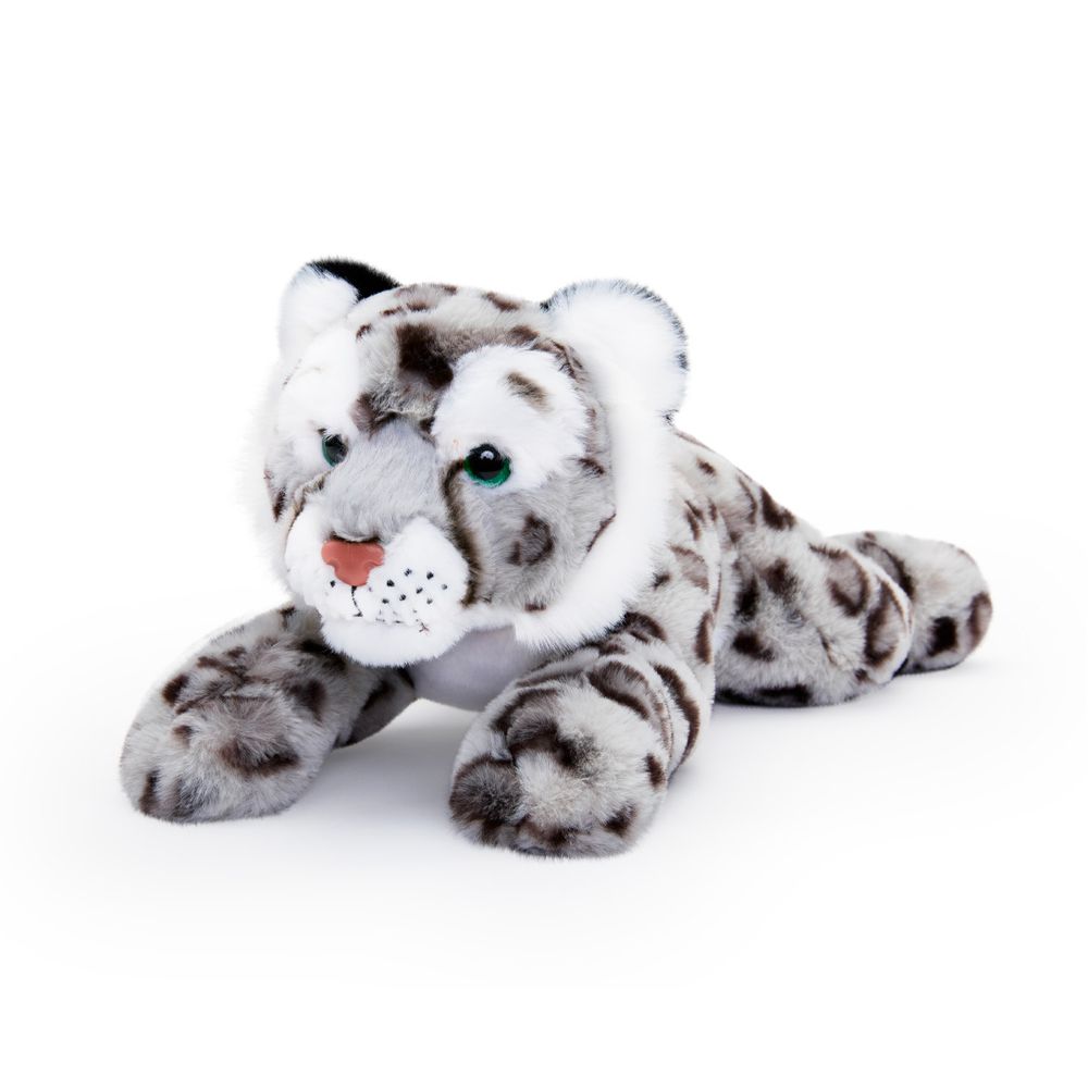  FAO Schwarz -  15” Adopt-A-Pets Snow Leopard Plush -  Plush
