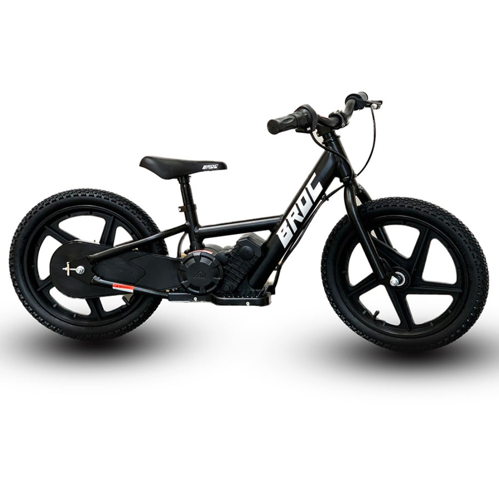  Best Ride on Cars -  16" Electric Bike - Black -  Outdoor