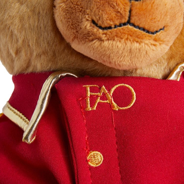  FAO Schwarz -  16" Toy Soldier Plush Bear -  Plush