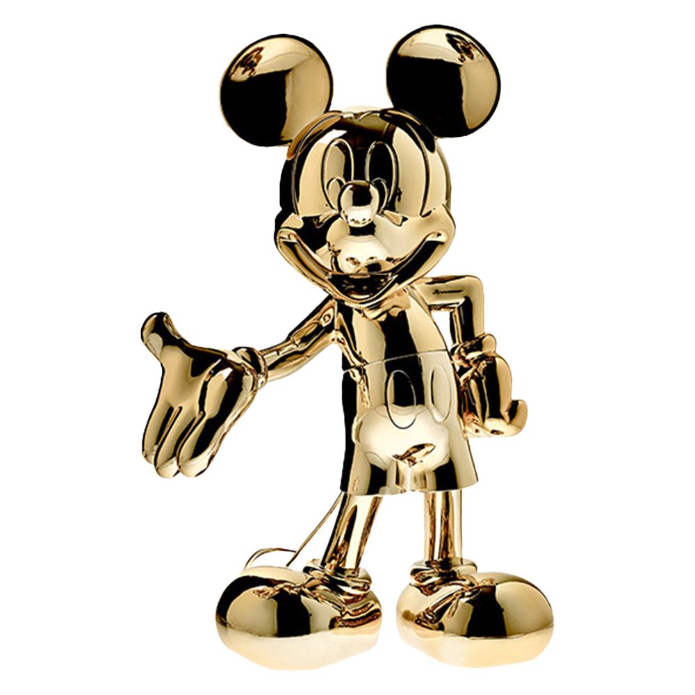 Mickey Mouse 12" Welcome Studio Figurine - Gold