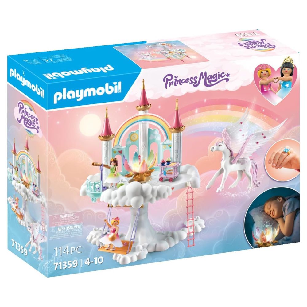 Rainbow Castle in the Clouds Playset