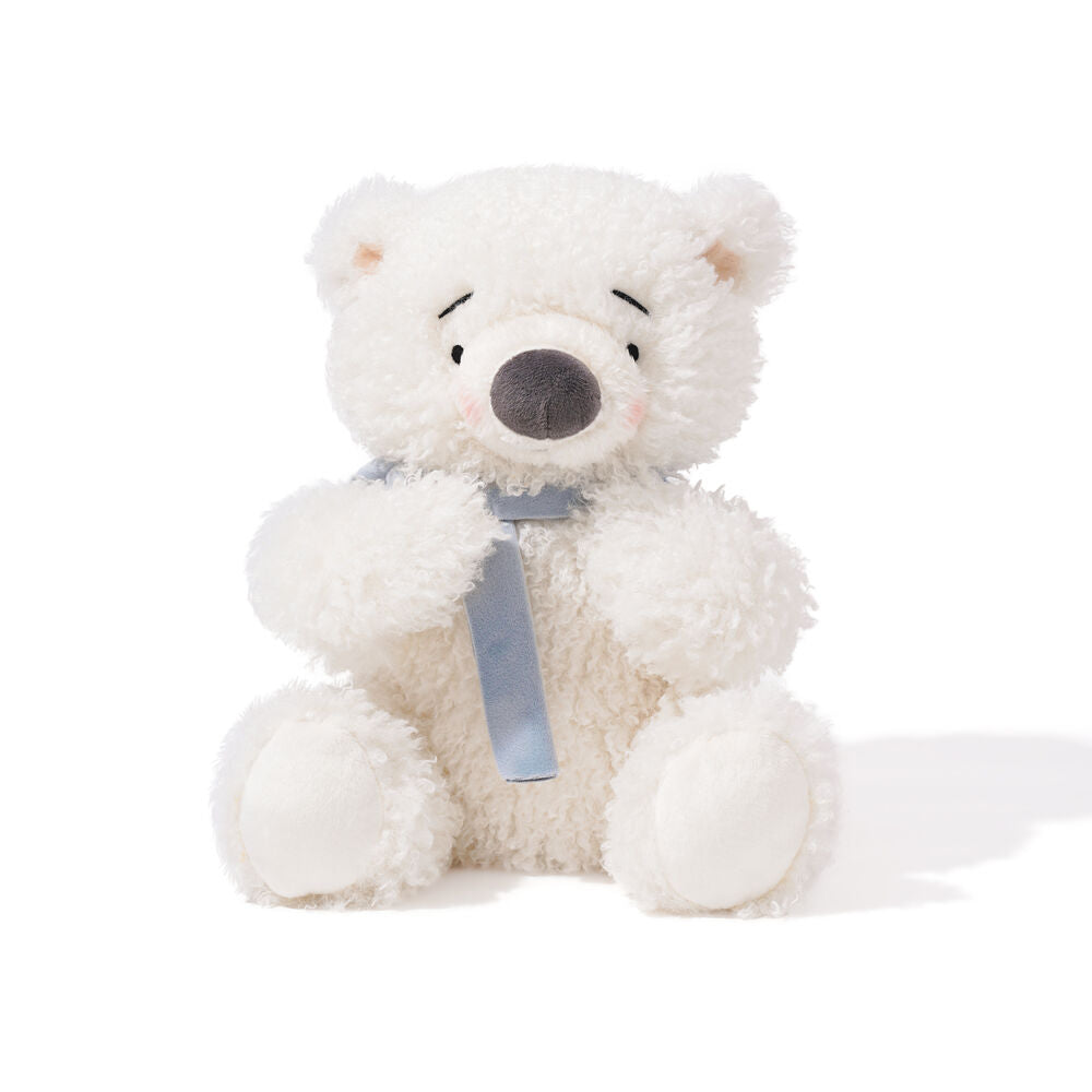 Boris the Polar Bear Plush with Scarf