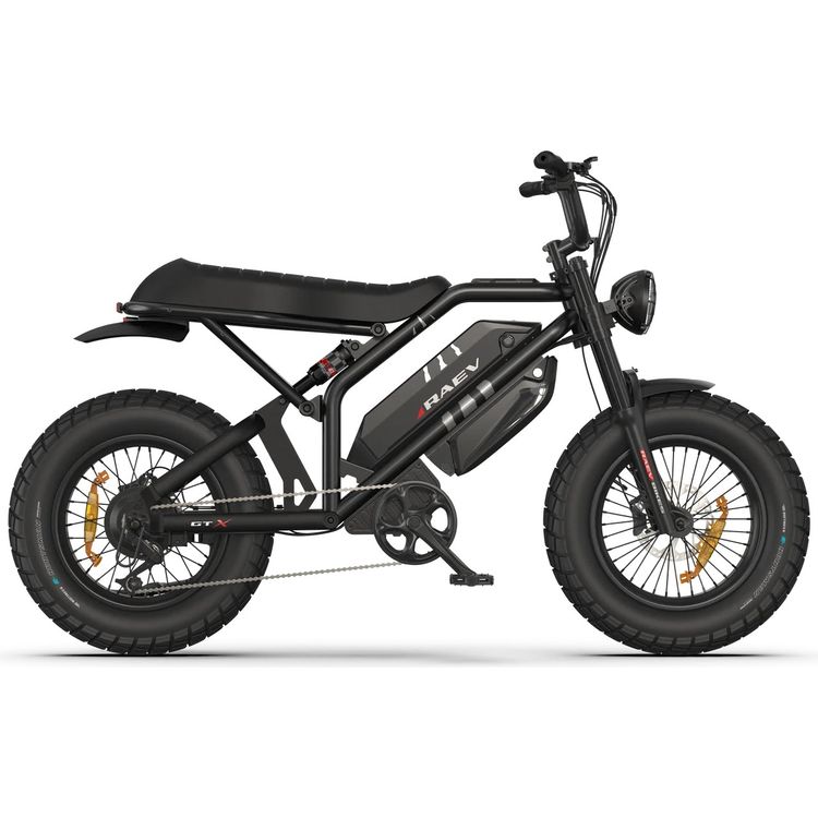 Raev Bullet GTX Electric Bike - Black