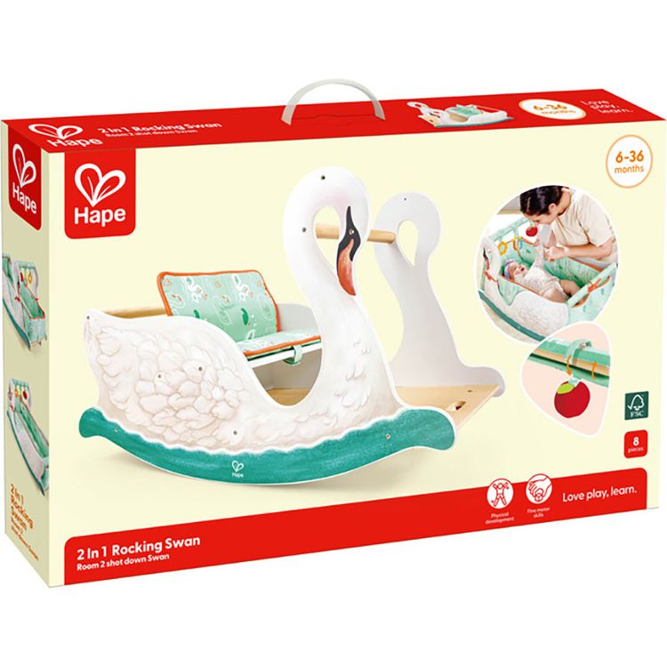  Hape -  2-in-1 Swan Seat -  Infants
