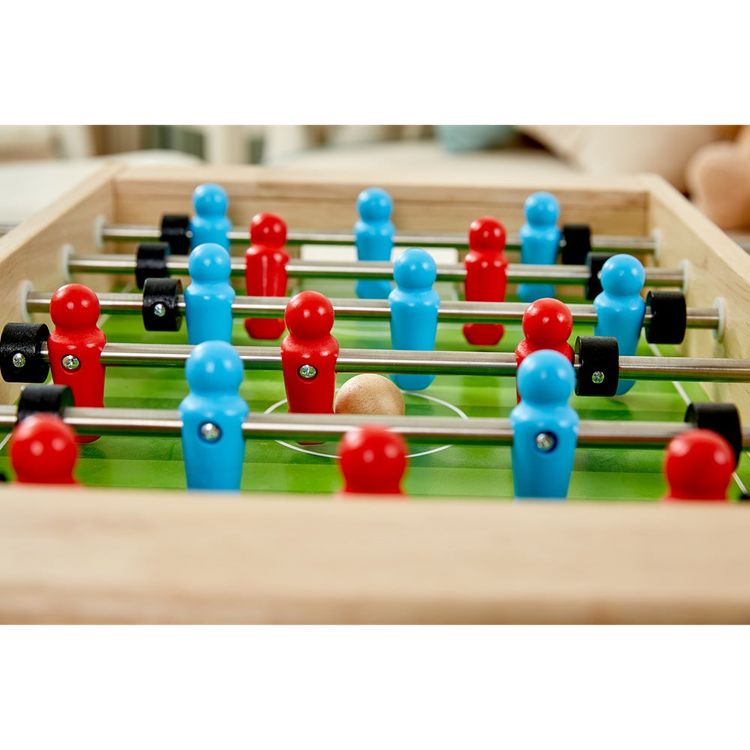  Hape -  2 in 1 Tabletop Game: Foosball & Hockey -  Preschool