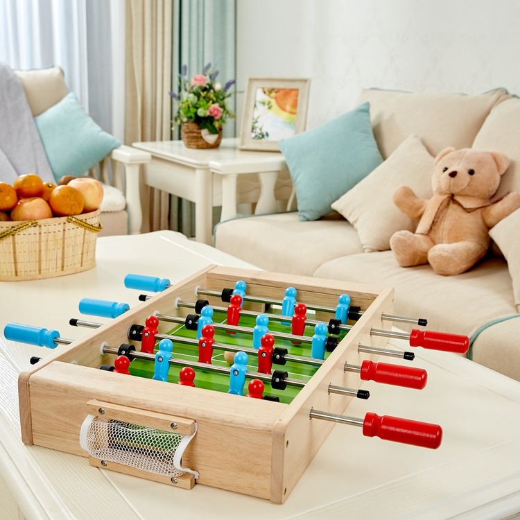  Hape -  2 in 1 Tabletop Game: Foosball & Hockey -  Preschool