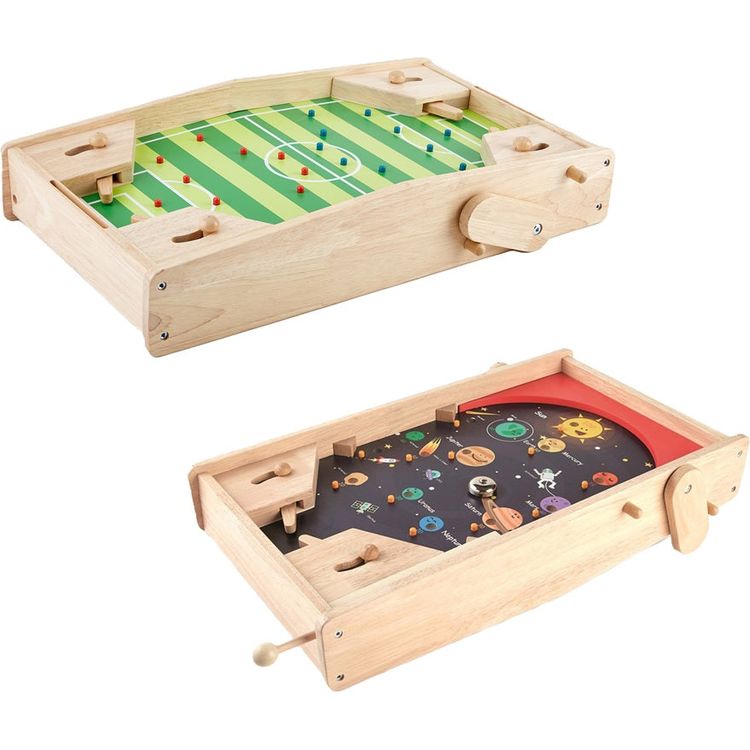  Hape -  2 in 1 Tabletop Game: Pinball & Soccer -  Preschool