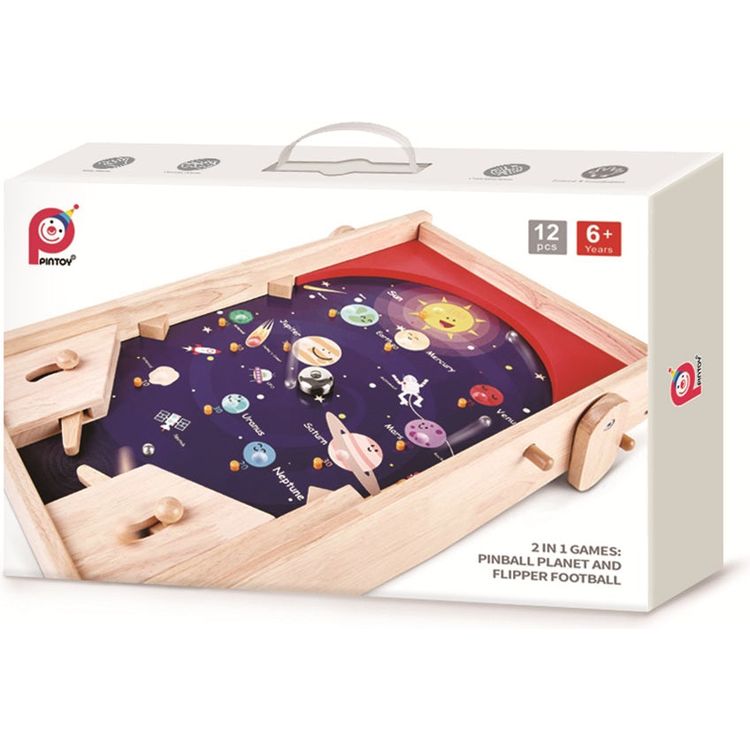  Hape -  2 in 1 Tabletop Game: Pinball & Soccer -  Preschool