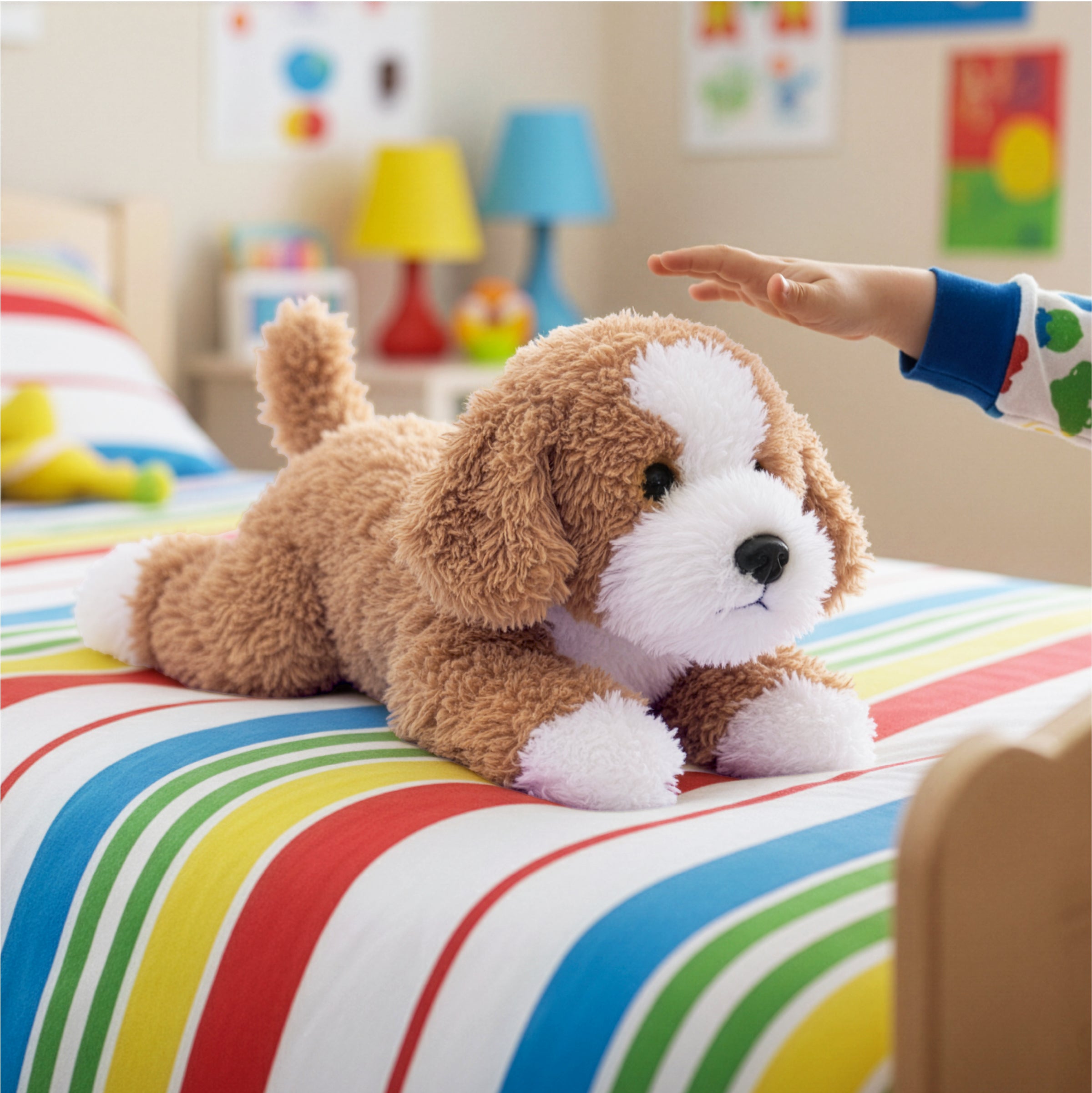  FAO Schwarz -  20” Adopt-A-Pets Cockapoo Plush -  Plush