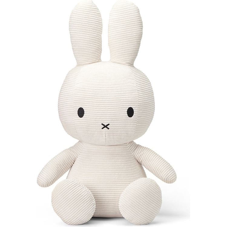 Bon Ton Toys -  20" Miffy ECO Corduroy Plush - Off-White -  Plush