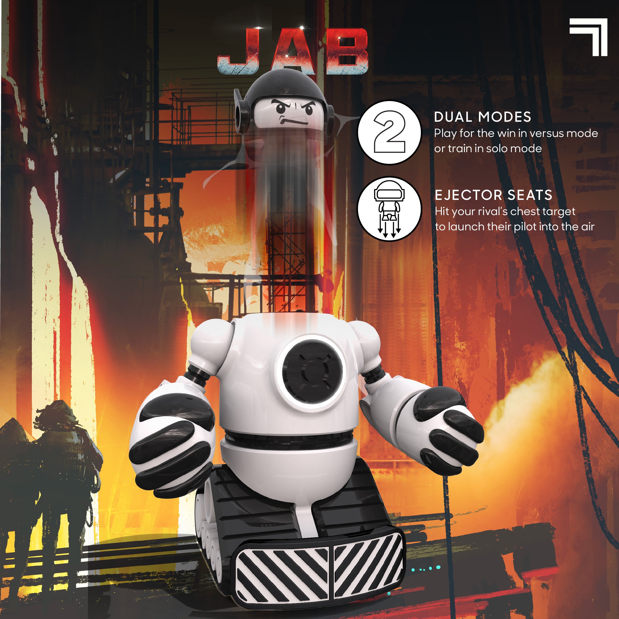 Mecha Rivals RC Ejecting Battle Robots