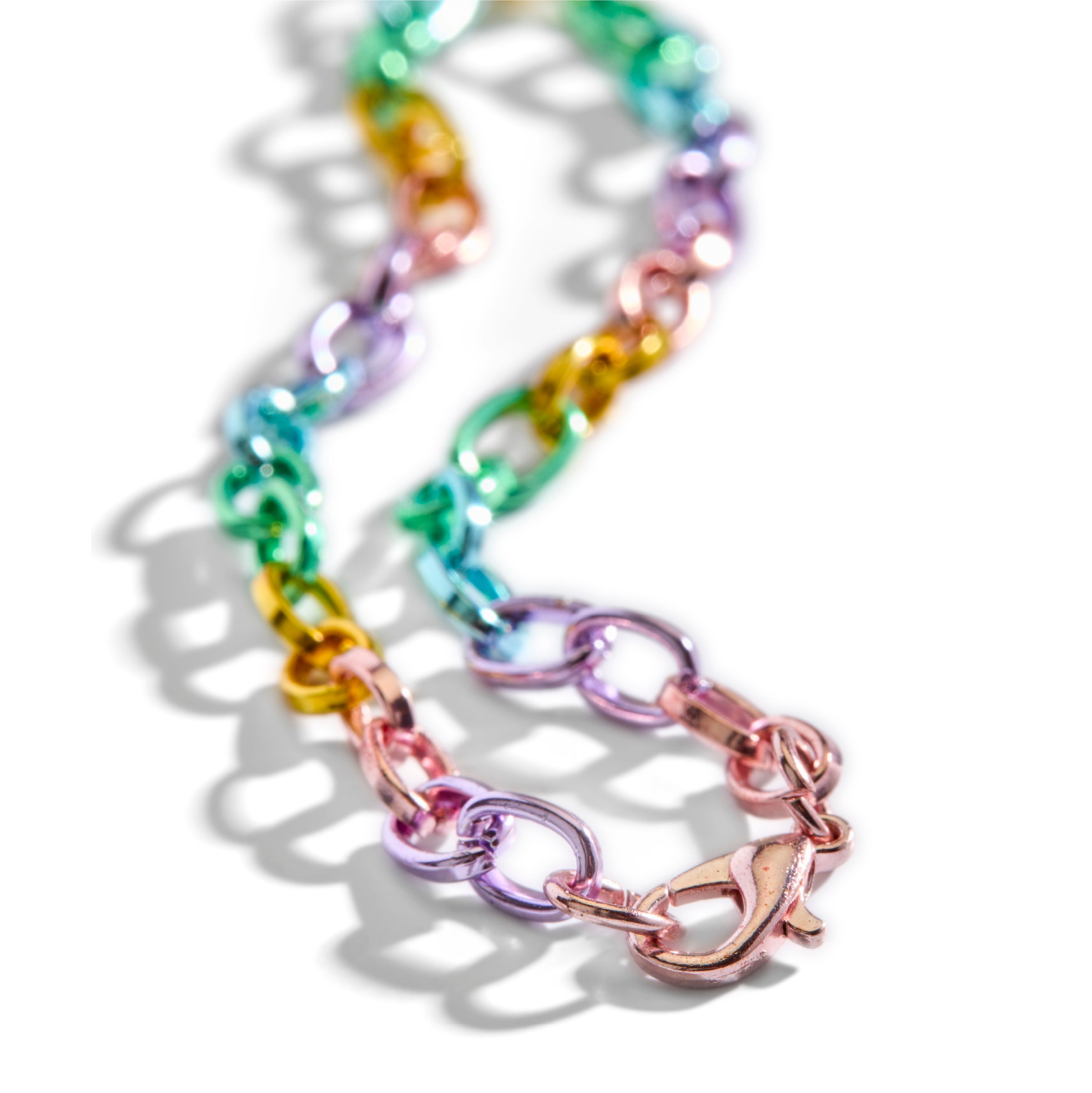 Charm Squad Rainbow Necklace