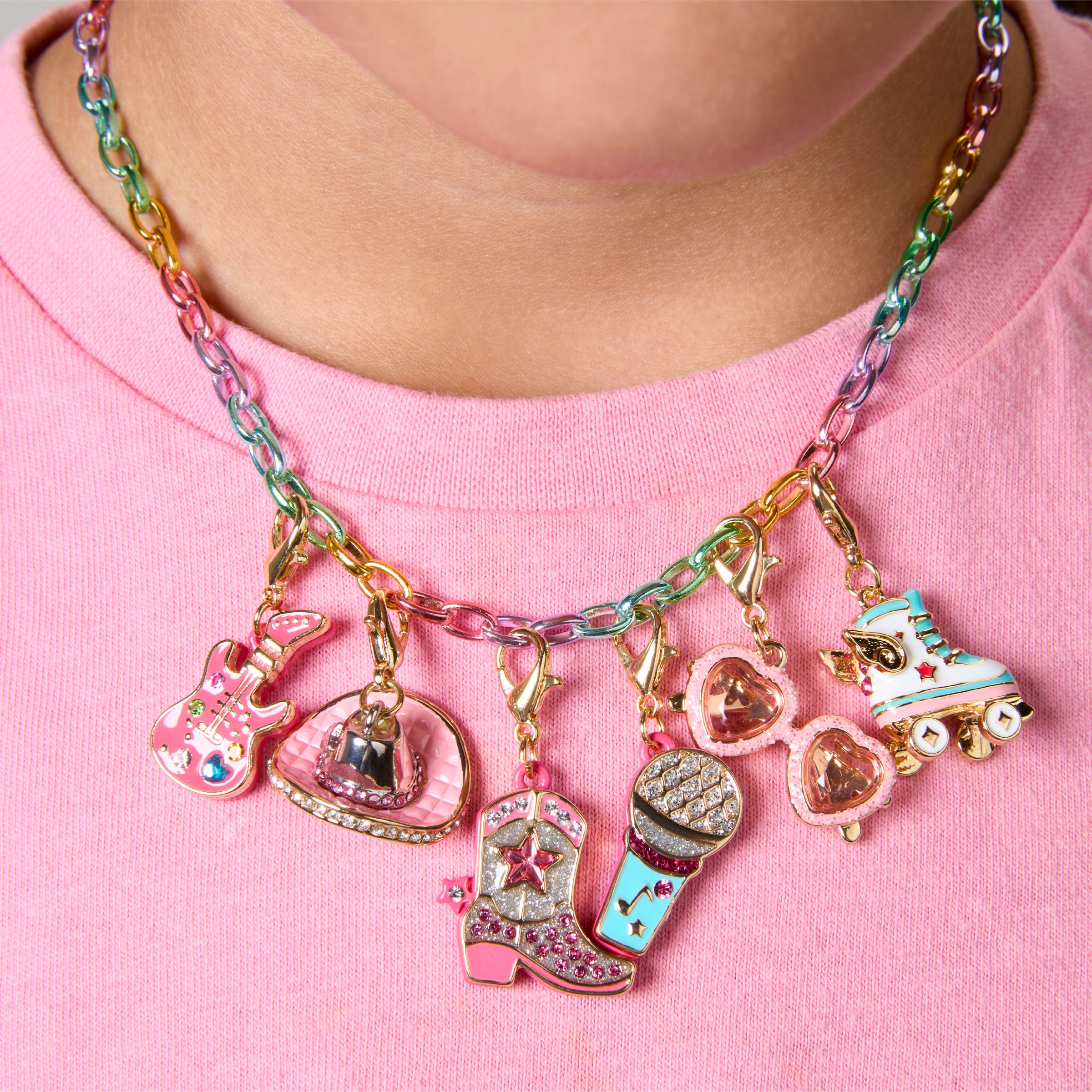 Charm Squad Rainbow Necklace
