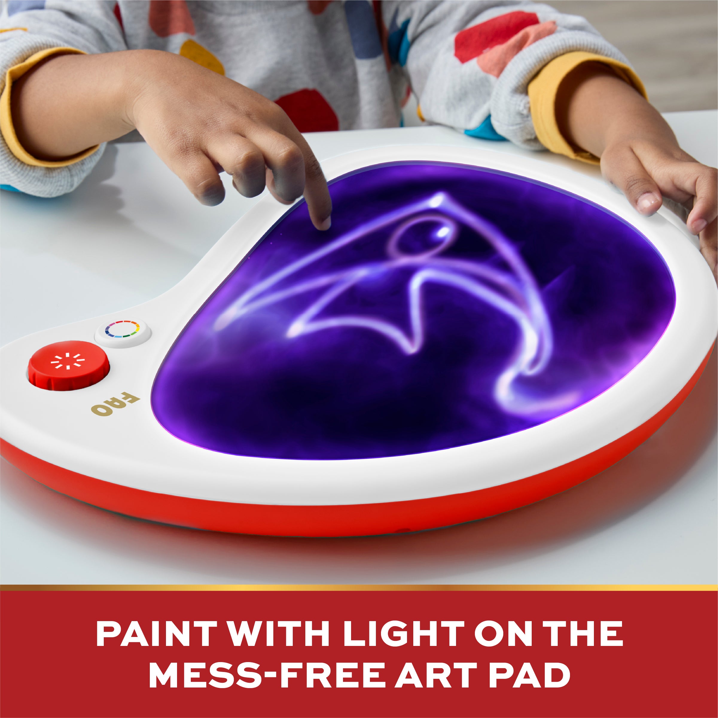 Mess-Free Glow Palette Musical LED Art Pad