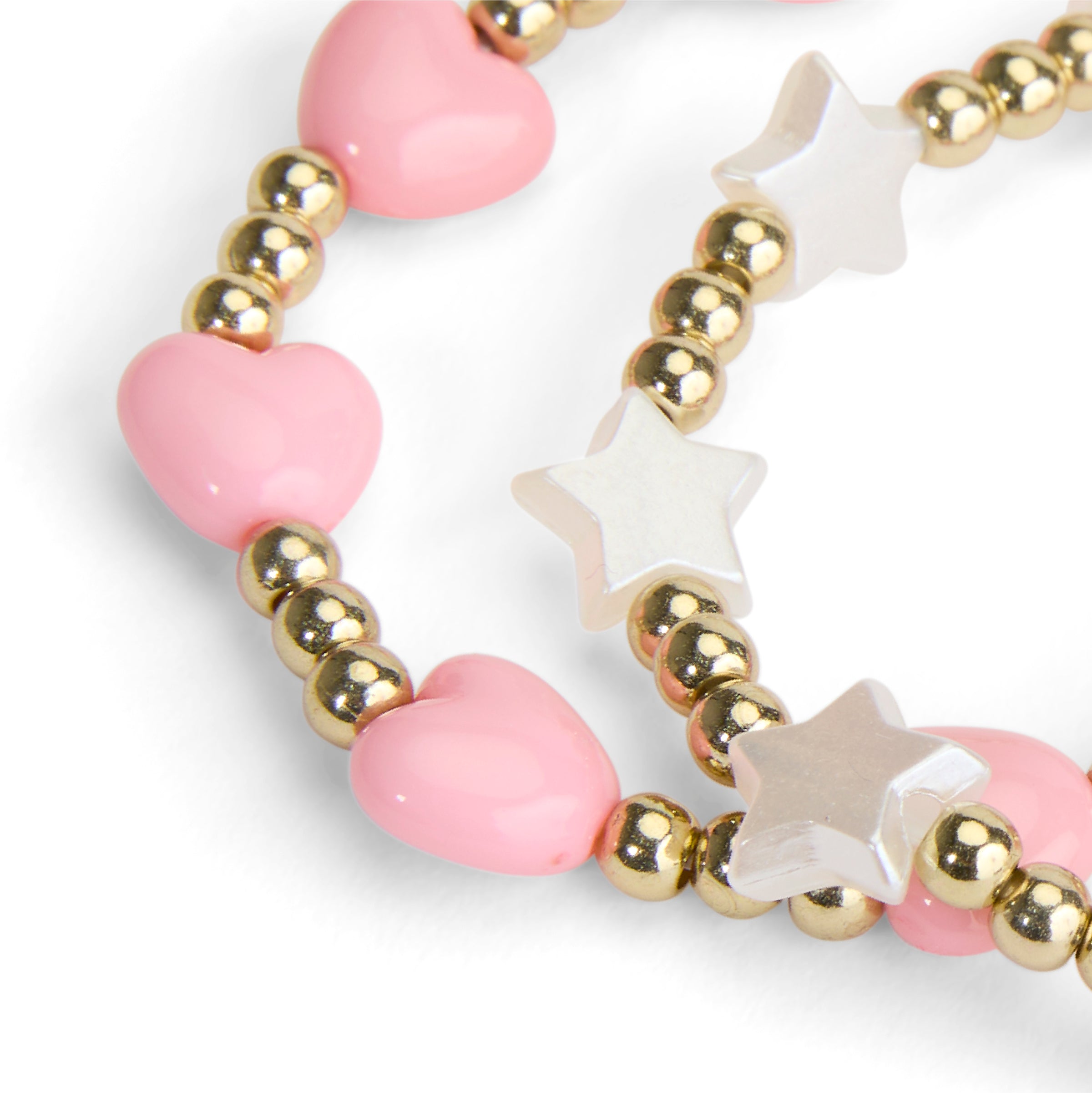 Charm Squad Hearts & Stars Bracelet Set