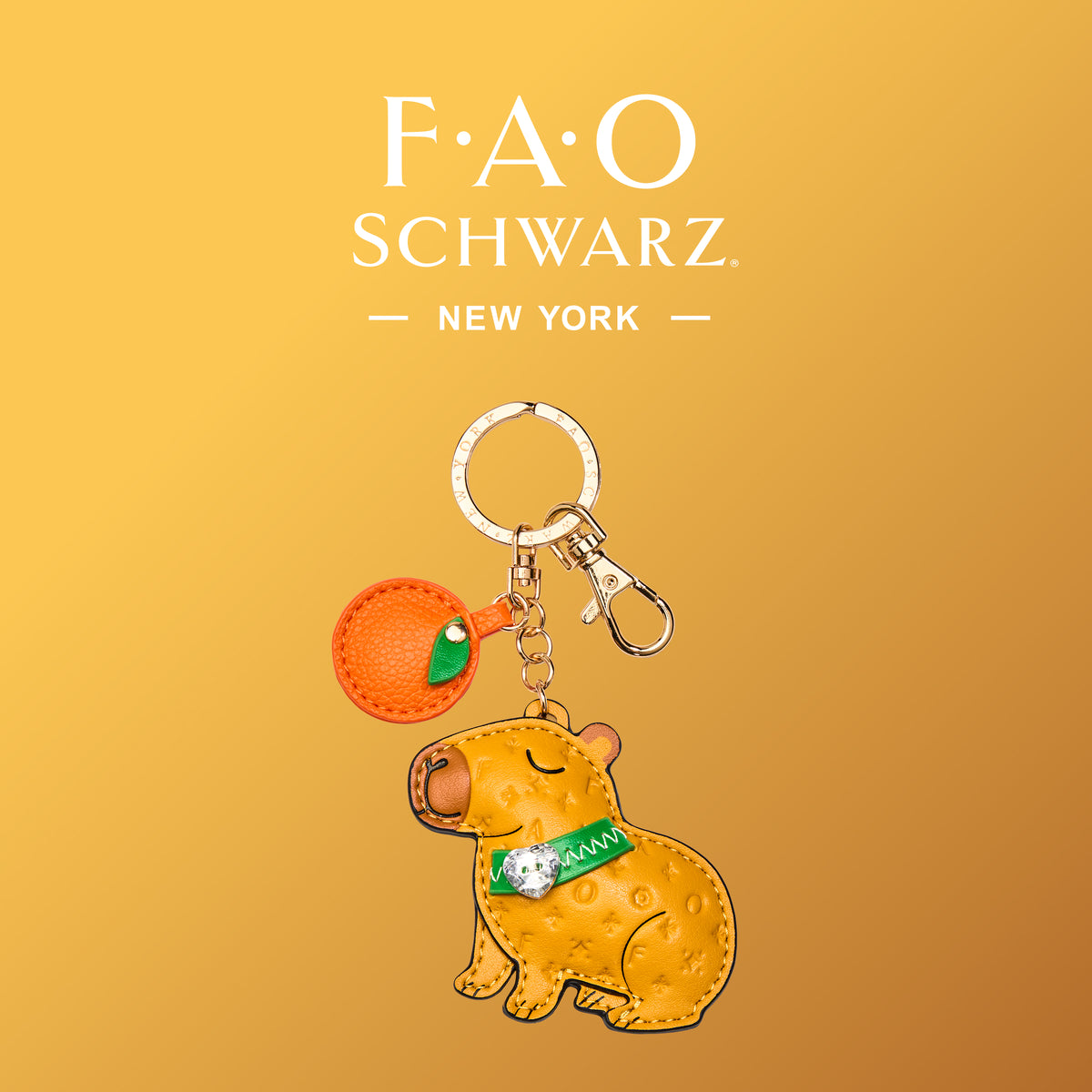 Capybara Bag Charm