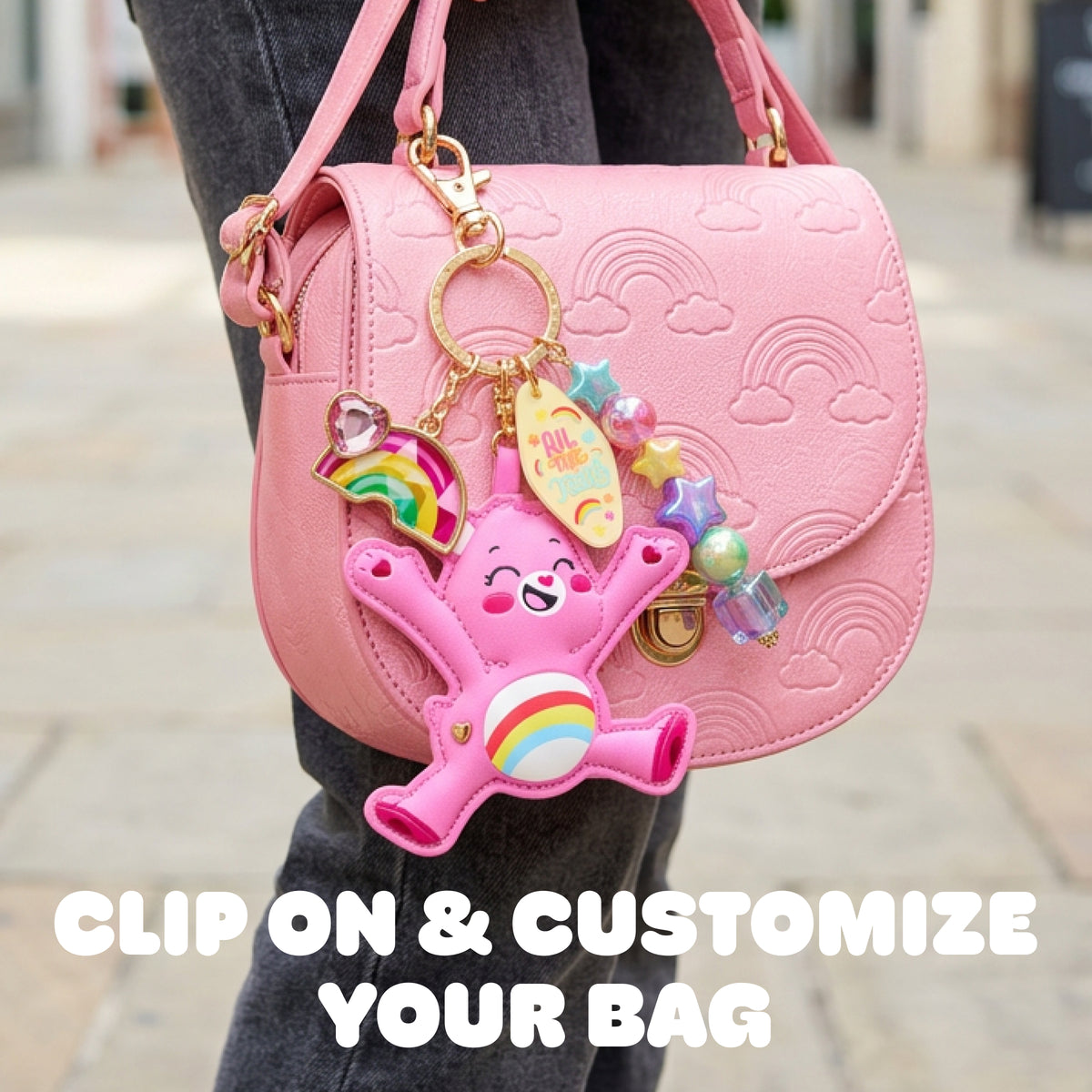 Care Bears Cheer Bear Bag Charm